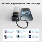Cáp Cuktech USB-C 6A max 240W 15cm – CTC615S - Ảnh 5
