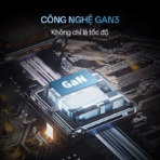 Củ Sạc Nhanh CUKTECH A15C 65W (2*Type-C + 1*USB-A port, with 1.5m C to C 5A cable) - Ảnh 6