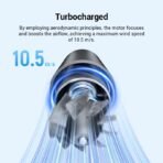 Quạt USB Cuktech CP Mini Fan Turbo Charged – BF01 - Ảnh 5