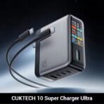 Sạc nhanh CUKTECH 10 Ultra GaN 120W Super Charger – AD1204U - Ảnh 2