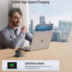 Sạc nhanh Cuktech 100W GaN Charger PD3.1/PPS2.0/QC4.0/Mi Turbo – AD1003US - Ảnh 2