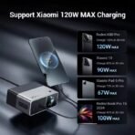 Trạm sạc CUKTECH 30 Ultra 300W GaN Desktop Charger – TA3005U - Ảnh 5