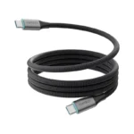 Cáp Sạc Nhanh Từ Tính Thu Gọn C to C CUKTECH CMC615C 240W (6A, 480Mbps, Supports Carlife/CarPlay/HiCar)