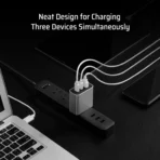 Sạc nhanh Cuktech Multi-ports GaN Charger 65W (2C1A) PD/PPS/QC3+ – AD653C - Ảnh 4