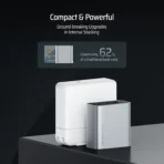 Sạc nhanh Cuktech Multi-ports GaN Charger 65W (2C1A) PD/PPS/QC3+ – AD653C - Ảnh 5