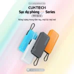 Pin Dự Phòng Cuktech 20000 mAh, max 55W (Built-In USB-C Connector) – PB200N - Ảnh 2