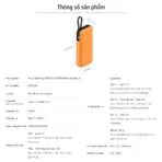 Pin Dự Phòng Cuktech 20000 mAh, max 55W (Built-In USB-C Connector) – PB200N - Ảnh 6