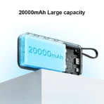 Pin Dự Phòng Cuktech 20000 mAh, max 55W (Built-In USB-C Connector) – PB200N - Ảnh 11