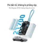 Pin dự phòng Cuktech CP13 10.000mAh Power Bank 33W PD3.0/PPS/QC3.0/QC (cáp Type-C Build-In) – LPB100 - Ảnh 4