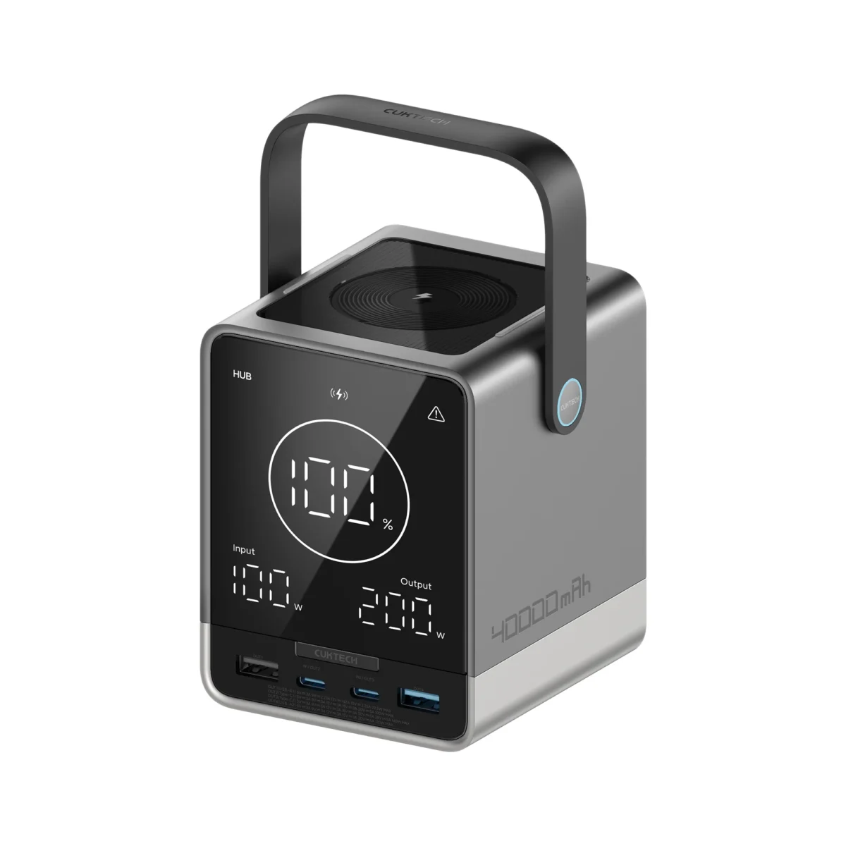 Pin dự phòng CUKTECH No.30 40.000mAh Power Bank 300W 2C2A – P01CT - Ảnh 1