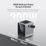 Pin dự phòng CUKTECH No.30 40.000mAh Power Bank 300W 2C2A – P01CT - Ảnh 2
