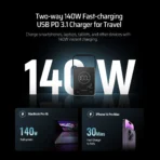 Pin dự phòng CUKTECH No.30 40.000mAh Power Bank 300W 2C2A – P01CT - Ảnh 5