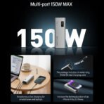 Pin dự phòng Cuktech 15 Power Bank 20.000mAh 150W PD3.1/PPS5A/QC/Mi Turbro 120W – PB200P - Ảnh 7