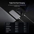 Sạc Dự Phòng Cuktech 25.000mAh 210w 2C1A PD 3.1 PPS5A QC Mi Turbro Charger 120W – PB250 - Ảnh 4