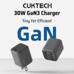 Sạc nhanh Cuktech GaN3 Charger 30W. PD3.0/ PPS – AD301N - Ảnh 8