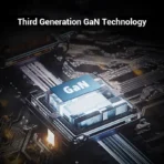 CUKTECH 65W GaN Charger USB-C Charger 2A1C Ports For Xiaomi 14 iPhone 15 14 Pro Max MacBook Fast Charger For Laptop PD Charger - Ảnh 5