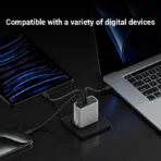 CUKTECH 65W GaN Charger USB-C Charger 2A1C Ports For Xiaomi 14 iPhone 15 14 Pro Max MacBook Fast Charger For Laptop PD Charger - Ảnh 6