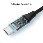 CUKTECH USB-C Cable 240W MAX 6A 1m 1.5m PD3.1 Phone Magnetic Charging Cable for Xiaomi Samsung iPhone MacBook Laptop - Ảnh 3