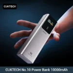 CUKTECH No.10 Power Bank 10000mAh PB100P 150W MAX 2-Port Output Portable Charger For Macbook iPhone 15 Xiaomi 14