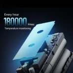 CUKTECH PB200 No.15 SE Power Bank 20000mAh 100W 2-Port Output Portable Screen Display Power Bank For Macbook iPhone 14 Xiaomi 14 - Ảnh 4