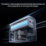 CUKTECH 2 in 1 Power Bank 5000 67W Portable Charger Foldable AC Plug 22W Max Battery Output For Laptop iPhone 16 Xiaomi Huawei - Ảnh 5