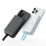 CUKTECH Magnetic Power Bank 10000mAh Built-in Cable WPB100L 7.5W Wireless Charging Powerbank For iPhone 17 16 Pro - Ảnh 6