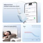 CUKTECH GaN Charger 40W USB-C Fast PD PPS Charger For iPhone 17 16 15 Pro Max iPad - Ảnh 3