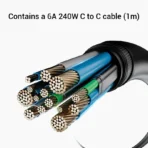 CUKTECH No.10 GaN Charger Mini 120W 3 Ports USB-C Charger For Xiaomi 15 iPhone 16 Vivo Honor Fast Charger For Laptop - Ảnh 5