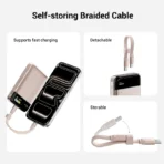 CUKTECH Magnetic Power Bank 10000 55W WPB100P TFT Screen 7.5W Wireless Charging Powerbank Safe Charging For iPhone 17 16 Pro - Ảnh 4