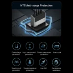 CUKTECH 140W GaN Charger 4 Ports USB-C Charger For Xiaomi 13 12 iPhone 15 14 13 Pro Max Fast Charger For Laptop PD Charger - Ảnh 5