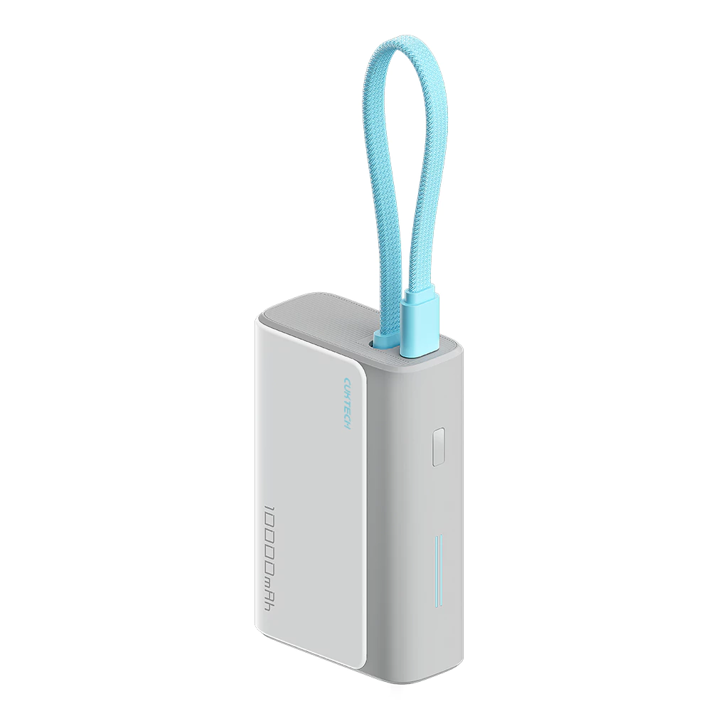 Pin Dự Phòng CUKTECH CP133L 10000mAh 33W (1*Type-C + 1*USB-A Port + 1*Type-C Built-in Cable, LED Display) - Ảnh 9