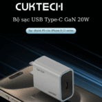 Củ Sạc Nhanh CUKTECH HA716C 20W (1*Type-C Port) - Ảnh 2