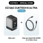 Củ Sạc Nhanh CUKTECH 6 Ultra 100W (2*Type-C + 1*USB-A ports, ADC2.0, OPC2.0, Smart Display) - Ảnh 10