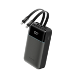 Pin Dự Phòng Kèm Cáp Type-C & Lightning CUKTECH CP24 LPB200NL 20000mAh 40W (1*Type-C + 1*USB-A port, LED Display, Flight Approved, CCC / 3C Certification)