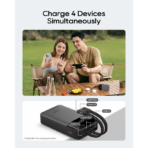 Pin Dự Phòng Kèm Cáp Type-C & Lightning CUKTECH CP24 LPB200NL 20000mAh 40W (1*Type-C + 1*USB-A port, LED Display, Flight Approved, CCC / 3C Certification) - Ảnh 11