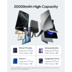Pin Dự Phòng Kèm Cáp Type-C & Lightning CUKTECH CP24 LPB200NL 20000mAh 40W (1*Type-C + 1*USB-A port, LED Display, Flight Approved, CCC / 3C Certification) - Ảnh 9
